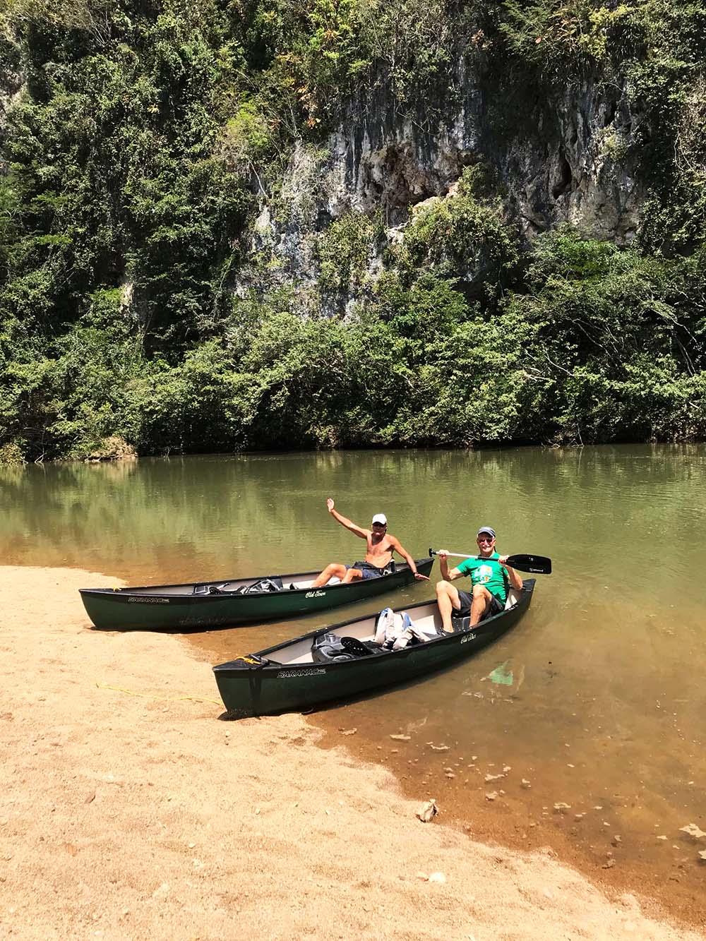 Canoeing in Belize