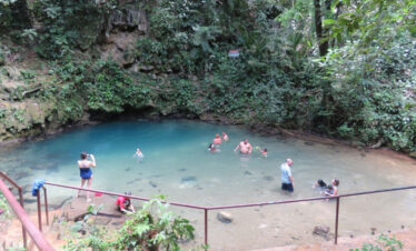 Inland Blue Hole & St. Herman’s Cave