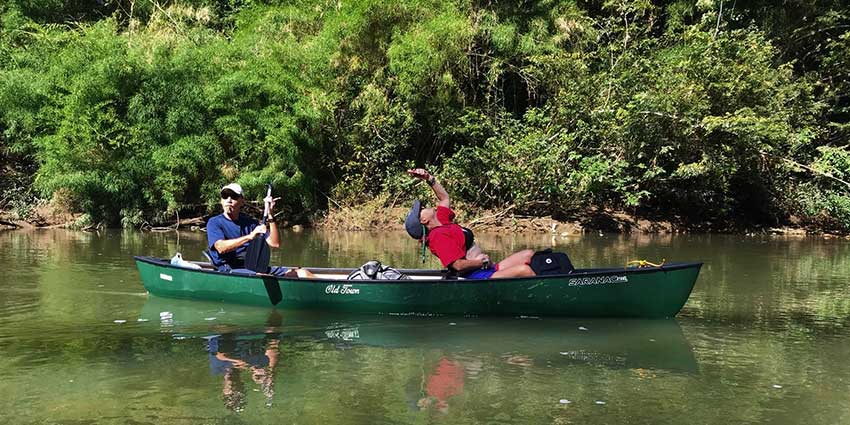 macal river canoeing