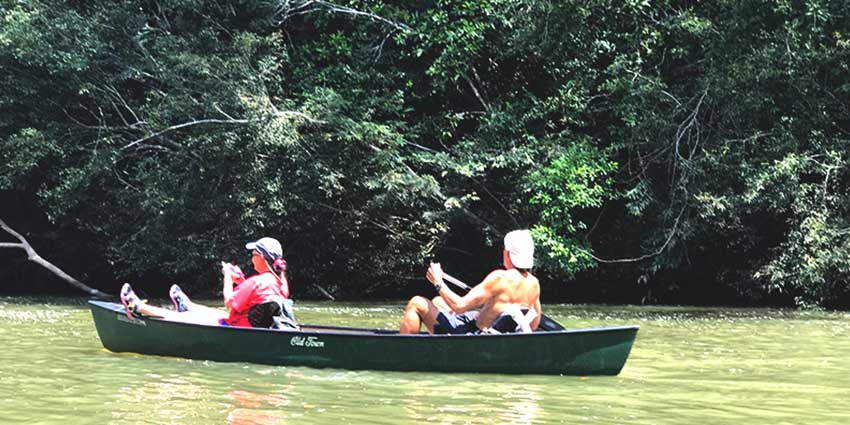 macal river canoeing